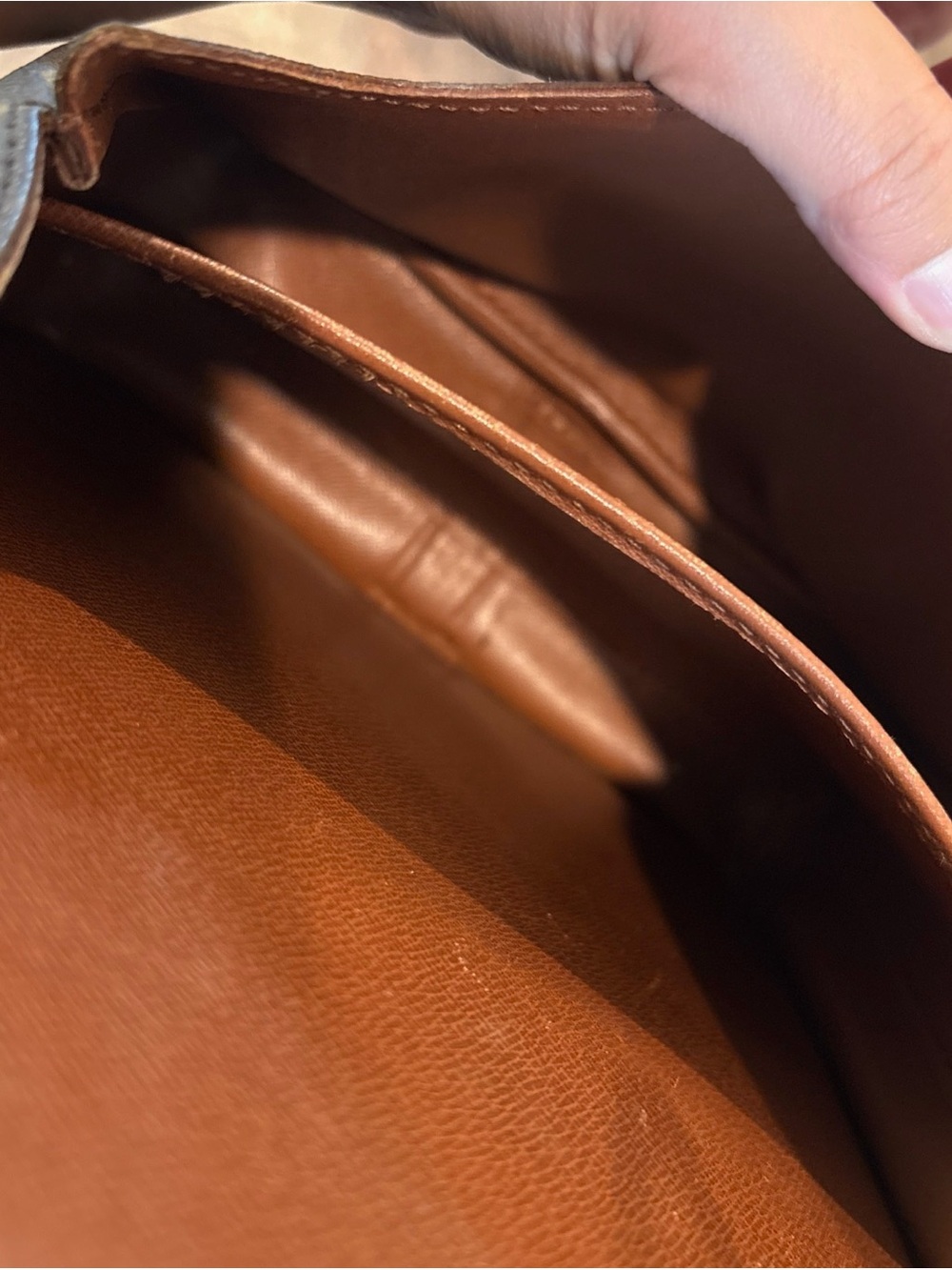 Louis Vuitton MM Brown Monogram Cartouchiere Shoulder Bag - Picture 9 of 14